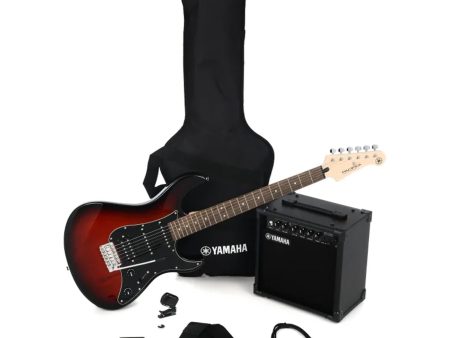 Yamaha GigMaker EG Electric Guitar Starter Pack Old Violin Sunburst Supply