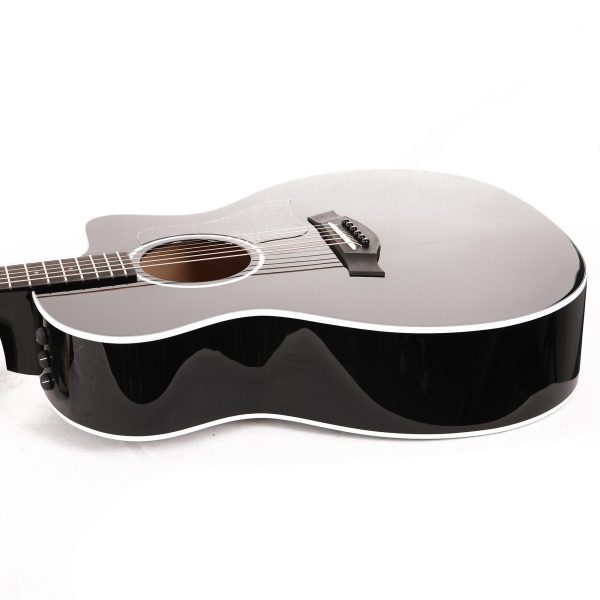 Taylor 214ce-BLK Plus Grand Auditorium Acoustic-Electric Black Online Sale