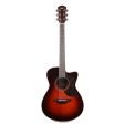 Yamaha AC3M Cutaway Concert Acoustic-Electric Tobacco Sunburst Used Cheap