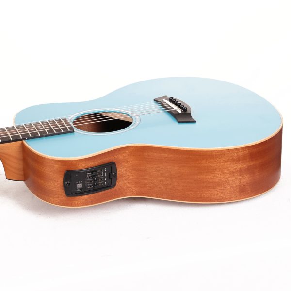 Taylor GS Mini-e Special Edition Prototype Acoustic-Electric Teal Supply