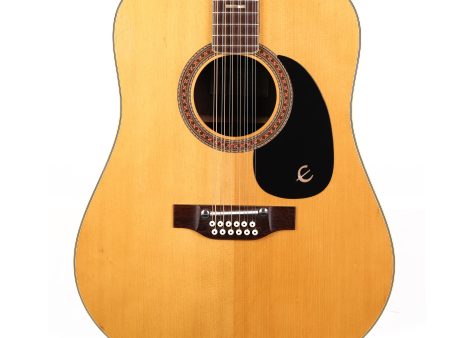 1970s Epiphone FT-165 12-String Acoustic Natural Discount