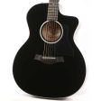 Taylor 214ce-BLK DLX Grand Auditorium  Acoustic-Electric Black Used on Sale