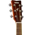 Yamaha FG820L Dreadnought Left-Handed Acoustic Natural Open-Box For Sale