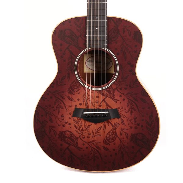 Taylor GS Mini-e Special Edition Prototype Acoustic-Electric Floral Fashion