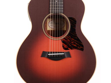 Taylor GS Mini-e Special Edition Prototype Acoustic-Electric Crimson Burst Online Hot Sale