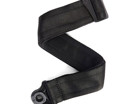 D Addario Auto Lock Guitar Strap 50BAL00 Black Discount