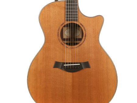 Taylor Custom Shop Grand Auditorium Acoustic-Electric Western Red Cedar and Indian Rosewood 2013 For Discount