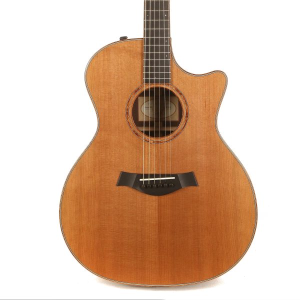 Taylor Custom Shop Grand Auditorium Acoustic-Electric Western Red Cedar and Indian Rosewood 2013 For Discount