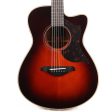 Yamaha AC3M Cutaway Concert Acoustic-Electric Tobacco Sunburst Used Cheap