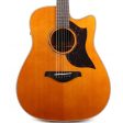 Yamaha A3M Dreadnought Acoustic-Electric Vintage Natural Used Online