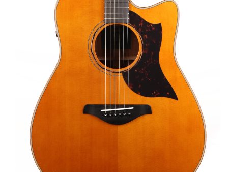 Yamaha A3M Dreadnought Acoustic-Electric Vintage Natural Used Online