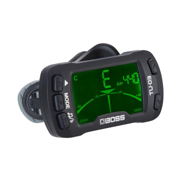 Boss TU-03 Clip-On Tuner and Metronome Online Sale