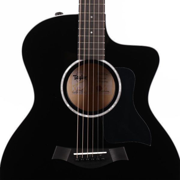 Taylor 214ce-BLK Plus Grand Auditorium Acoustic-Electric Black Online Sale