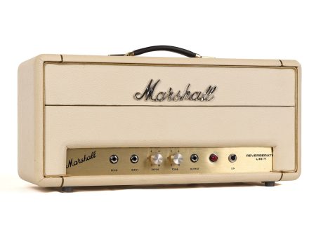 1960s Marshall Model 2020 Reverb Unit White Tolex For Cheap