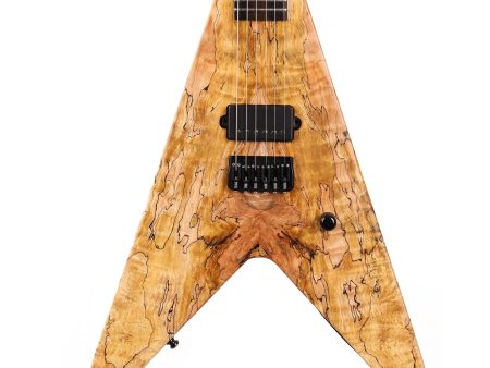 Vicious Guitars Kage Spalted Maple Guitar Natural Used Online