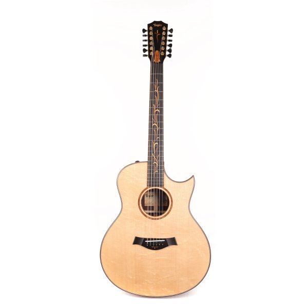 Taylor Custom Shop Grand Symphony Florentine 12-String Bearclaw Spruce and Indian Rosewood Online now