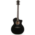 Taylor 214ce-BLK DLX Grand Auditorium  Acoustic-Electric Black Used on Sale