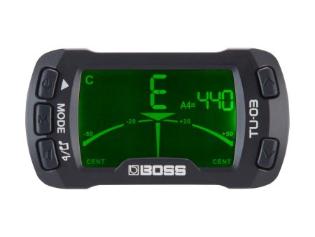 Boss TU-03 Clip-On Tuner and Metronome Online Sale