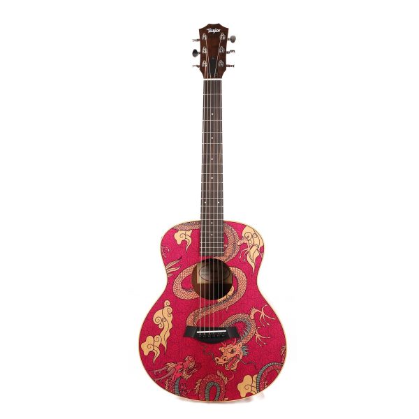 Taylor GS Mini-e Special Edition Acoustic-Electric Red Dragon Supply