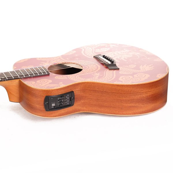 Taylor GS Mini-e Special Edition Prototype Acoustic-Electric Guitar Red Dragon Online Hot Sale