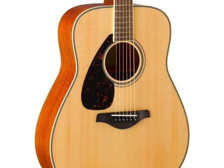 Yamaha FG820L Dreadnought Left-Handed Acoustic Natural Open-Box For Sale