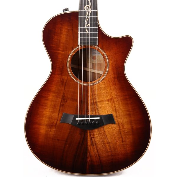 Taylor K22ce 12-Fret Koa Acoustic-Electric Shaded Edgeburst 2023 Online Sale