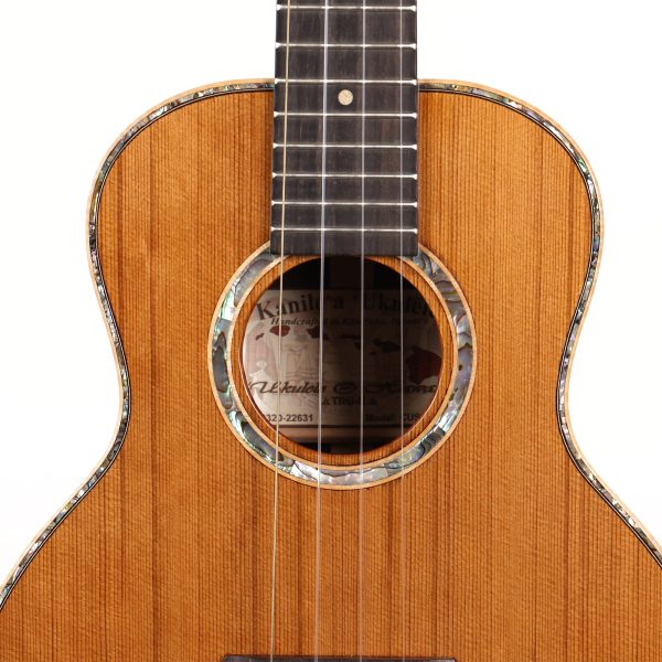 Kanile a Super Tenor 19 Ukulele Alaska Rainbow Cedar and Cocobolo Hot on Sale