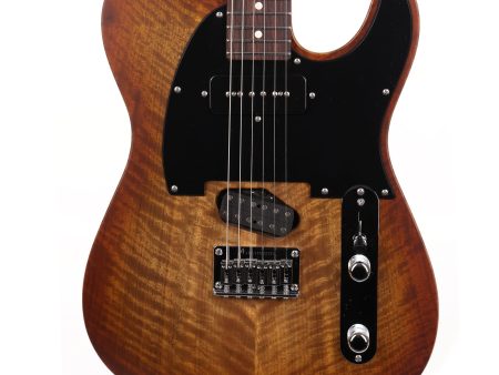 Tom Anderson Top T Classic Satin Honey Shaded Edge with Binding For Sale