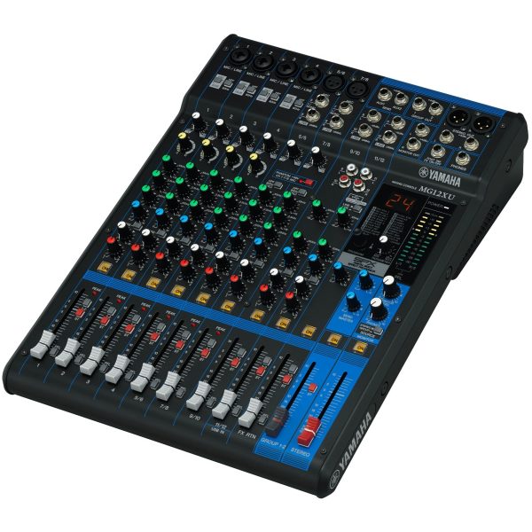 Yamaha MG Series MG12XU 12-Input Stereo Mixer Open-Box Online Hot Sale