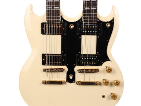 1977 Ibanez 2402DX Doubleneck Guitar White For Cheap