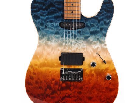 Tom Anderson Top T Fire Sunset Double Wipeout with Binding Discount