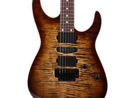 Tom Anderson Angel Natural Mocha Burst with Binding Online now