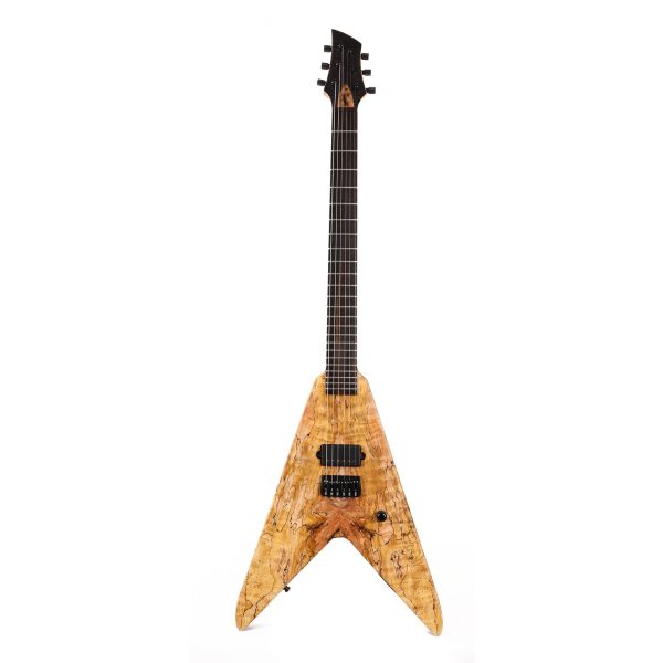 Vicious Guitars Kage Spalted Maple Guitar Natural Used Online