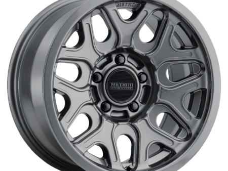 Method MR322   20x9   6x5.5 BP   12ET   5.44in BS   106.25mm CB - Gloss Titanium Wheel Online Sale