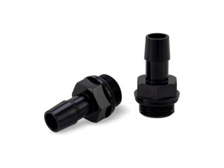 Mishimoto 2pcs. M20x1.5 1 2in Aluminum Catch Can Fittings - Black Online Sale