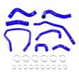 Mishimoto 04-10 Infiniti QX56   04-14 Titan Silicone Coolant Hose Kit - Blue Supply