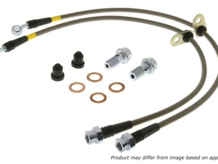 StopTech Audi VW Stainless Steel Front Brake Lines For Cheap