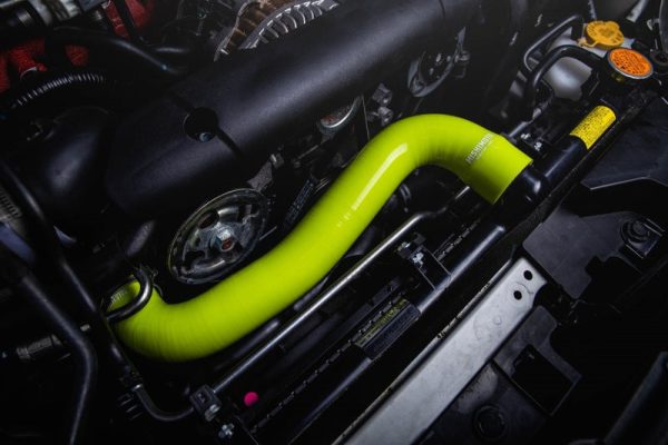 Mishimoto 08-14 Subaru WRX   08+ STI Silicone Radiator Hose Kit - Neon Yellow Online now