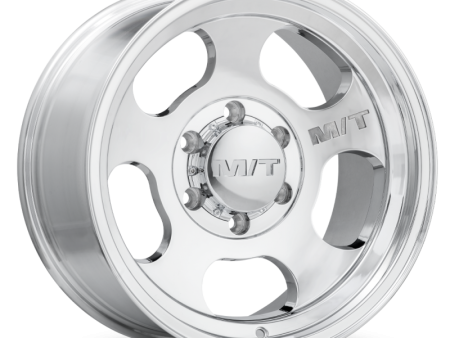 Mickey Thompson Canyon Polished Wheel - 16X8 6X5.5 BP 4.03in BS -12 Offset 108.1mm Bore Discount