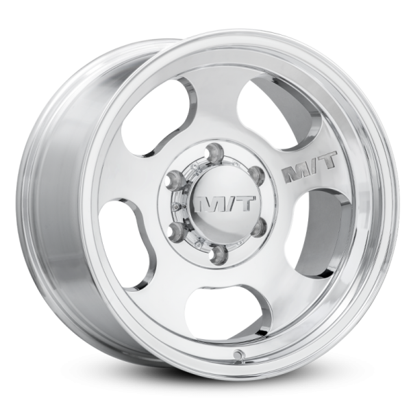 Mickey Thompson Canyon Polished Wheel - 16X8 6X5.5 BP 4.03in BS -12 Offset 108.1mm Bore Discount