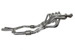 Kooks 05-10 Ford Mustang GT Manual 1 5 8in x 2 1 2in SS Long Tube Headers and OEM Catted SS X Pipe For Discount