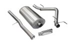 Corsa 2011-2013 Chevrolet Silverado Crew Cab Short Bed 1500 6.2L V8 Polished Sport Cat-Back Exhaust Online Sale