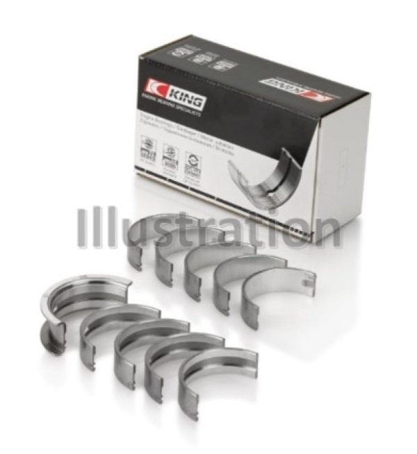 King Ford V8 351ci 5.8L 16v Crankshaft Main Bearing Set (Set of 5) on Sale