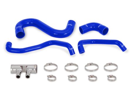 Mishimoto 2015+ Ford Mustang GT Silicone Lower Radiator Hose - Blue For Discount