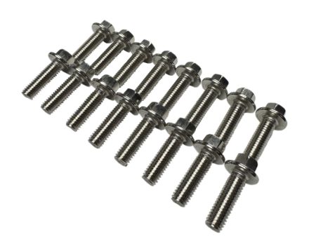 Kooks Dodge Hemi 09 5.7 6.1L 6.2L Stg 8 Header Bolt Kit -M8-1.25 x 25mm Bolts and Locking Hardware Sale